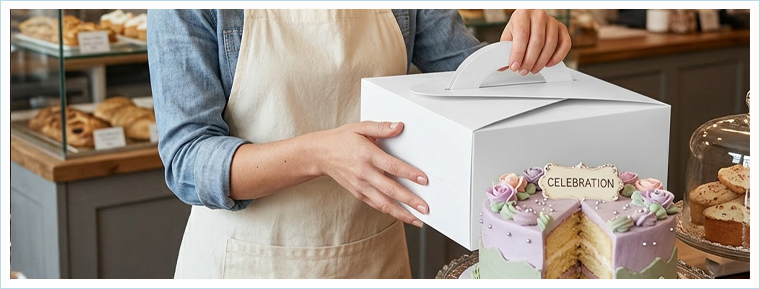 Cake Boxes with Handle