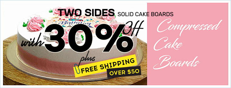 Cake S.O.S Two Sides Solid Cake Boards