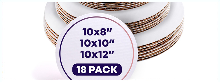 Coated Cakeboards Set