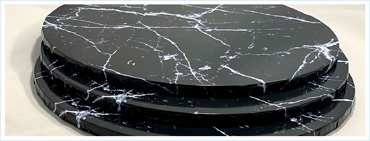 Marble Look Compressed Masonite Cake Boards