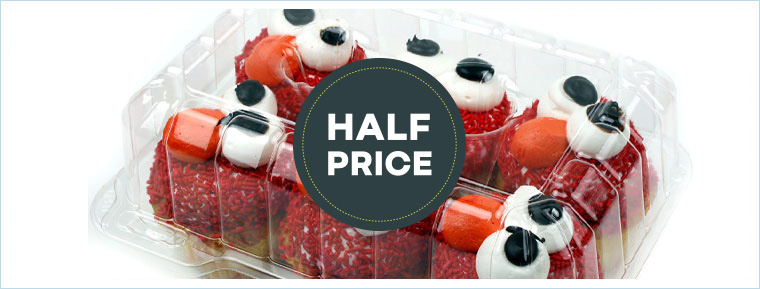 Plastic Containers, Case Size