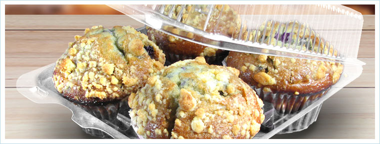 Clear Cupcake Container 12 Count 