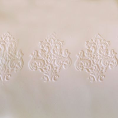 Impression Mat - Damask Boarder, Set of 4