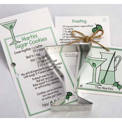 Martini Glass Cookie Cutter