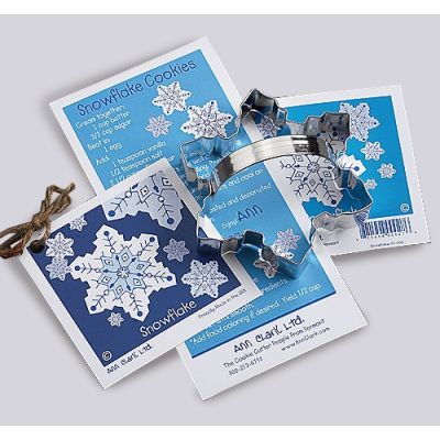 Snowflake Cookie Cutter 4.5"