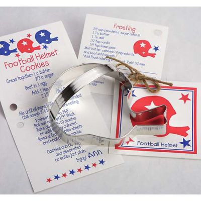 Football Helmet Cookie Cutter