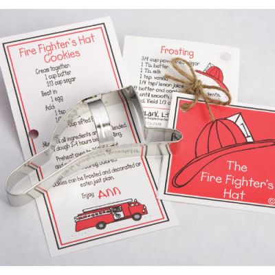 Fire Fighter's Hat Cookie Cutter