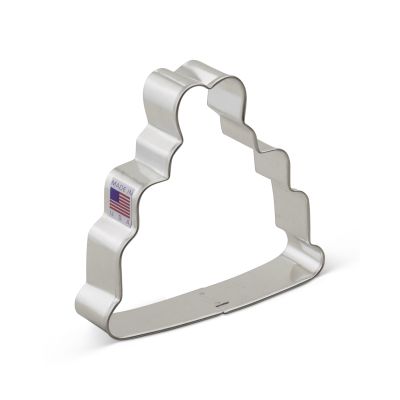 Cookie Cutter Wedding Cake 4"