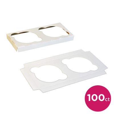 2 Count Jumbo Cupcake Insert, 100 ct