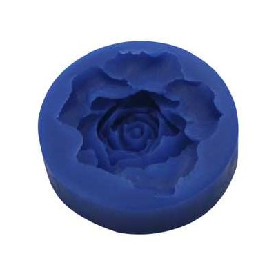 Silicone Mold - Rose: 3 1/2" x 3 1/2" x 1"