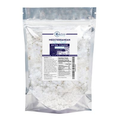 Mediterranean Sea Salt, Extra Coarse Grain 2 lb.