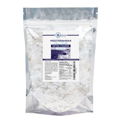 Mediterranean Sea Salt, Extra Coarse Grain 10 lb.