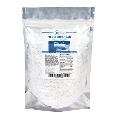 Mediterranean Sea Salt, Medium Grain 2 lb. 