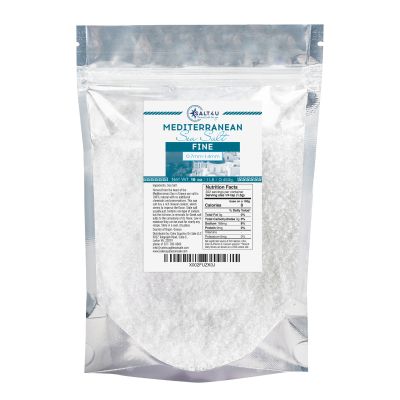 Mediterranean Sea Salt, Fine Grain 1 lb. 