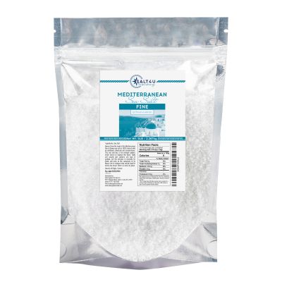 Mediterranean Sea Salt, Fine Grain 5 lb. 