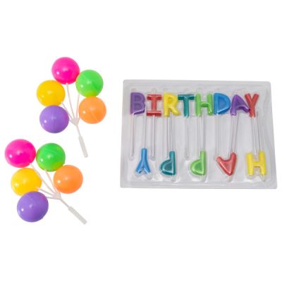Happy Birthday Neon Candles