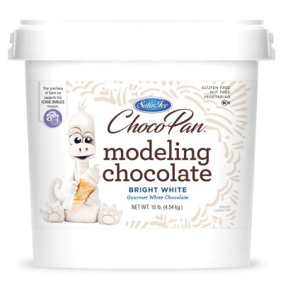 ChocoPan Bright White Modeling Chocolate 10#