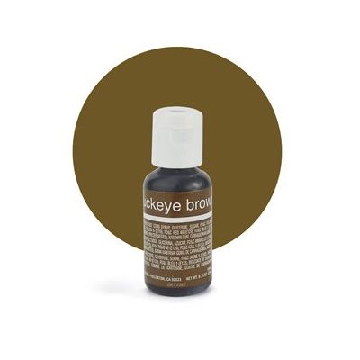 Liqua-Gel Food Color Buckeye Brown .70 oz  