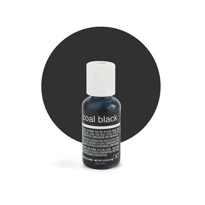 Liqua-Gel Food Color Coal Black .70 oz  