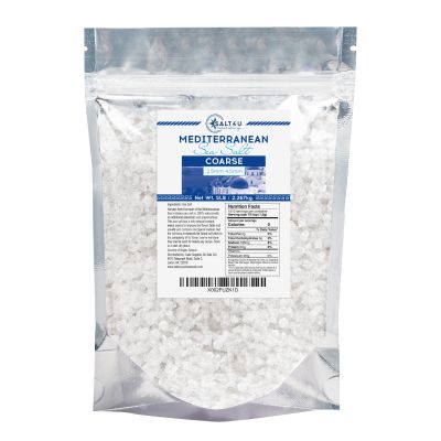 Mediterranean Sea Salt, Coarse Grain 5 lb.