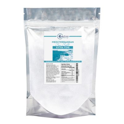 Mediterranean Sea Salt, Extra Fine Grain 10 lb. 