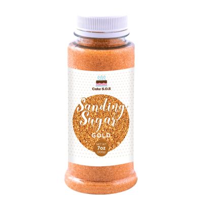 Sanding Sugar Gold 7 oz by Cake SOS