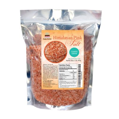 Himalayan Pink Salt, Coarse Grain 2 lb. by Cake S.O.S