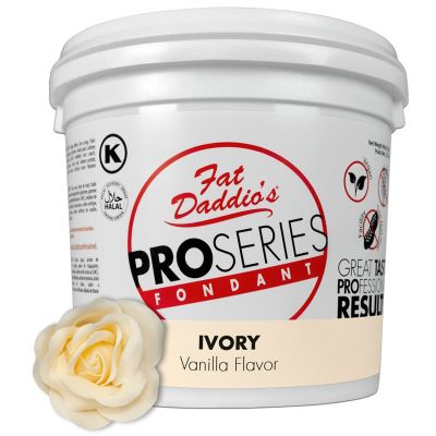 Fat Daddio's Fondant Ivory Vanilla 5 lb.