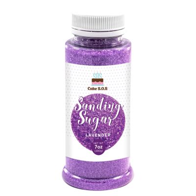 Sanding Sugar Lavender 7 oz by Cake SOS