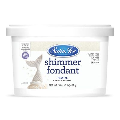 Satin Ice Pearl Shimmer Fondant 1#