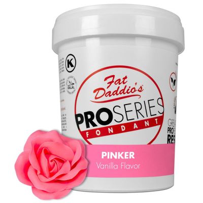 Fat Daddio's Fondant Pink Vanilla 2 lb.