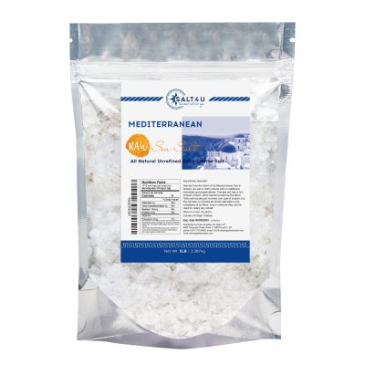 Mediterranean Raw Organic Sea Salt 5 lb.