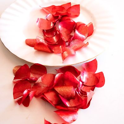 Edible Rose Petals - Red and Gold