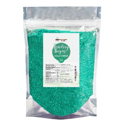 Sanding Sugar Holly Green 32 oz