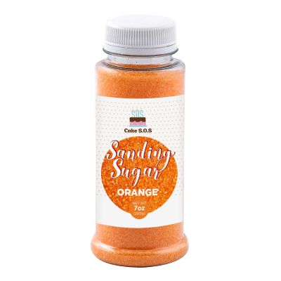 Sanding Sugar Orange 7 oz by Cake SOS