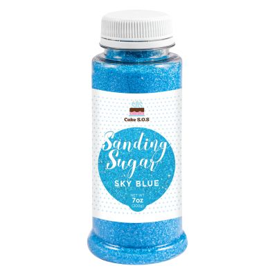 Sanding Sugar Sky Blue 7 oz by Cake SOS