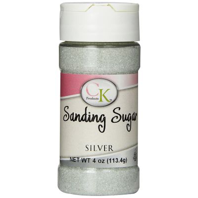 4 oz Sanding Sugar - Silver