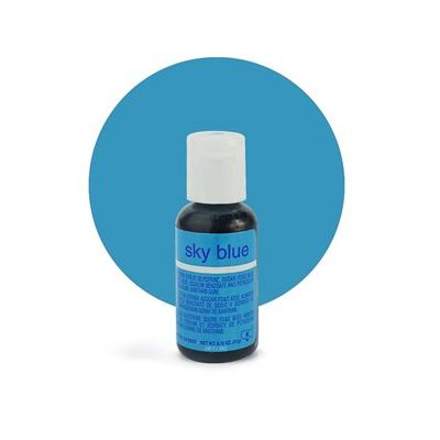 Liqua-Gel Food Color Sky Blue .70 oz  