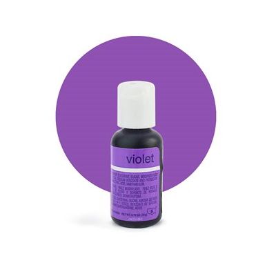Liqua-Gel Food Color Violet .70 oz  