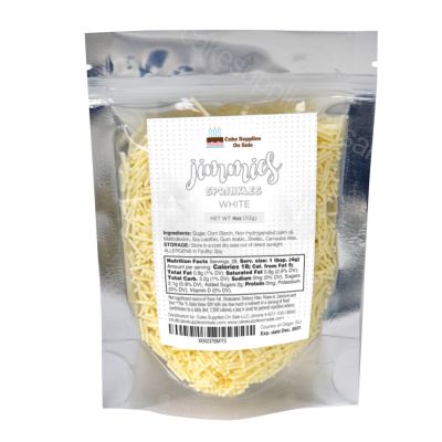 4 oz Jimmies - White