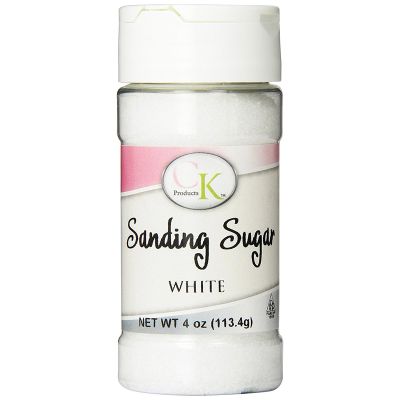 4 oz Sanding Sugar - White